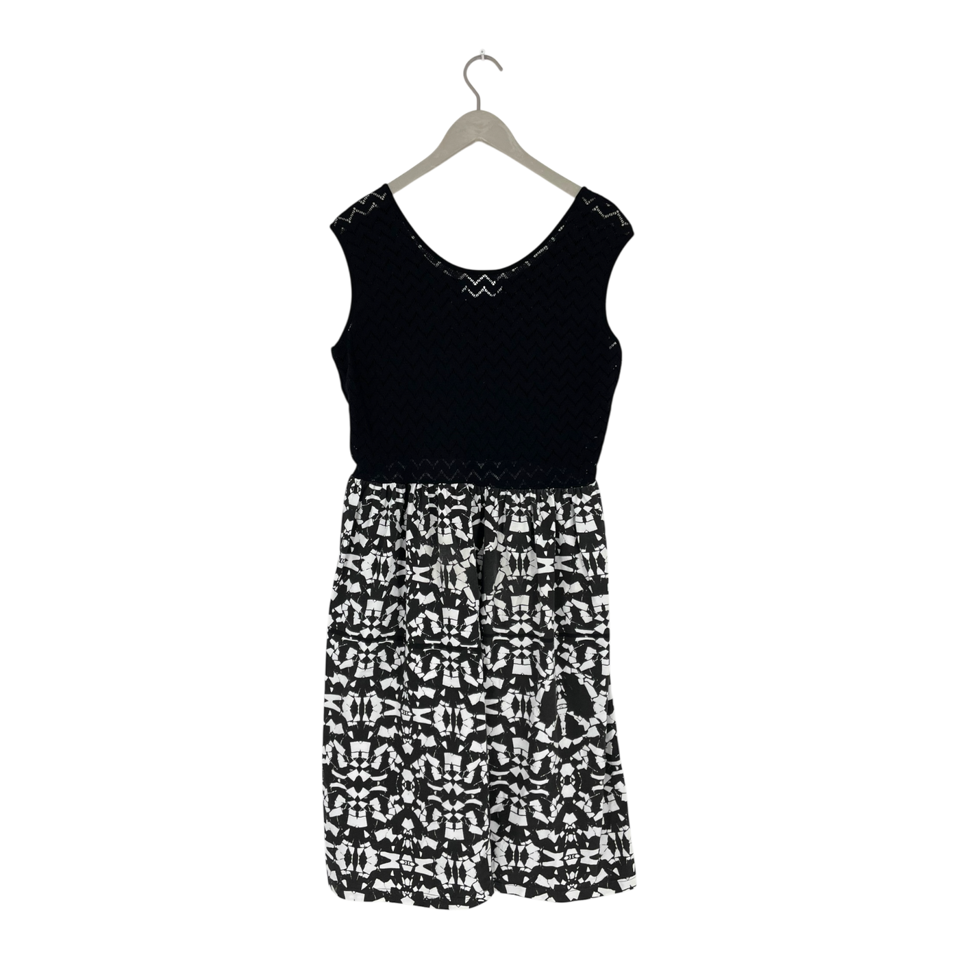 R/H mickey dress, black/white | woman L