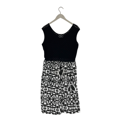 R/H mickey dress, black/white | woman L