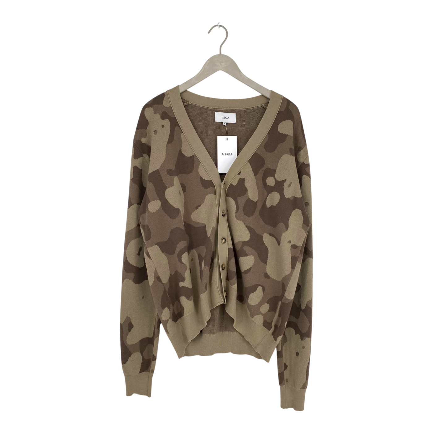 Makia offshore cardigan, camo | man M