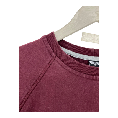 R-Collection logo sweatshirt, plum | unisex M