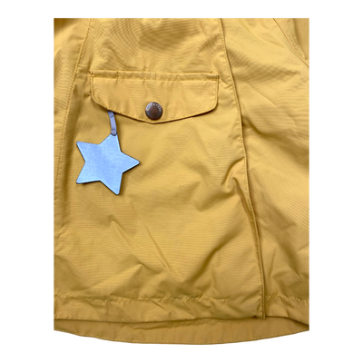 Mini A Ture matwai spring anorak, yellow | 80cm