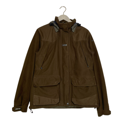 Sasta goretex shell jacket, dark olive | woman 44