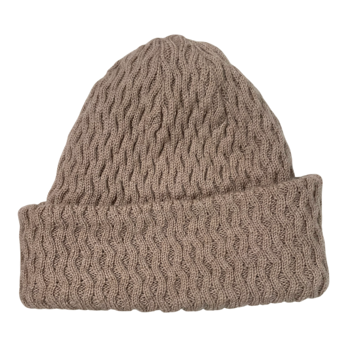 Mainio merino honeycomb beanie, wheat | woman onesize