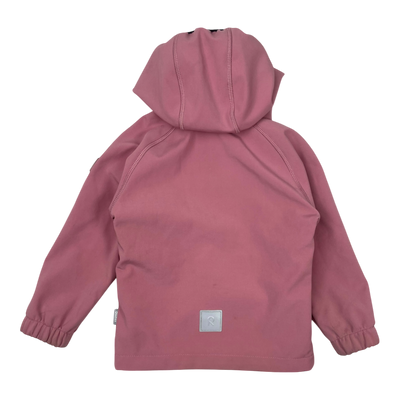 Reima vantti softshell jacket, grey pink | 92cm