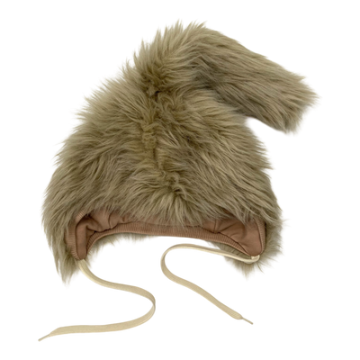 Metsola little fox hat, beige | 1-3y