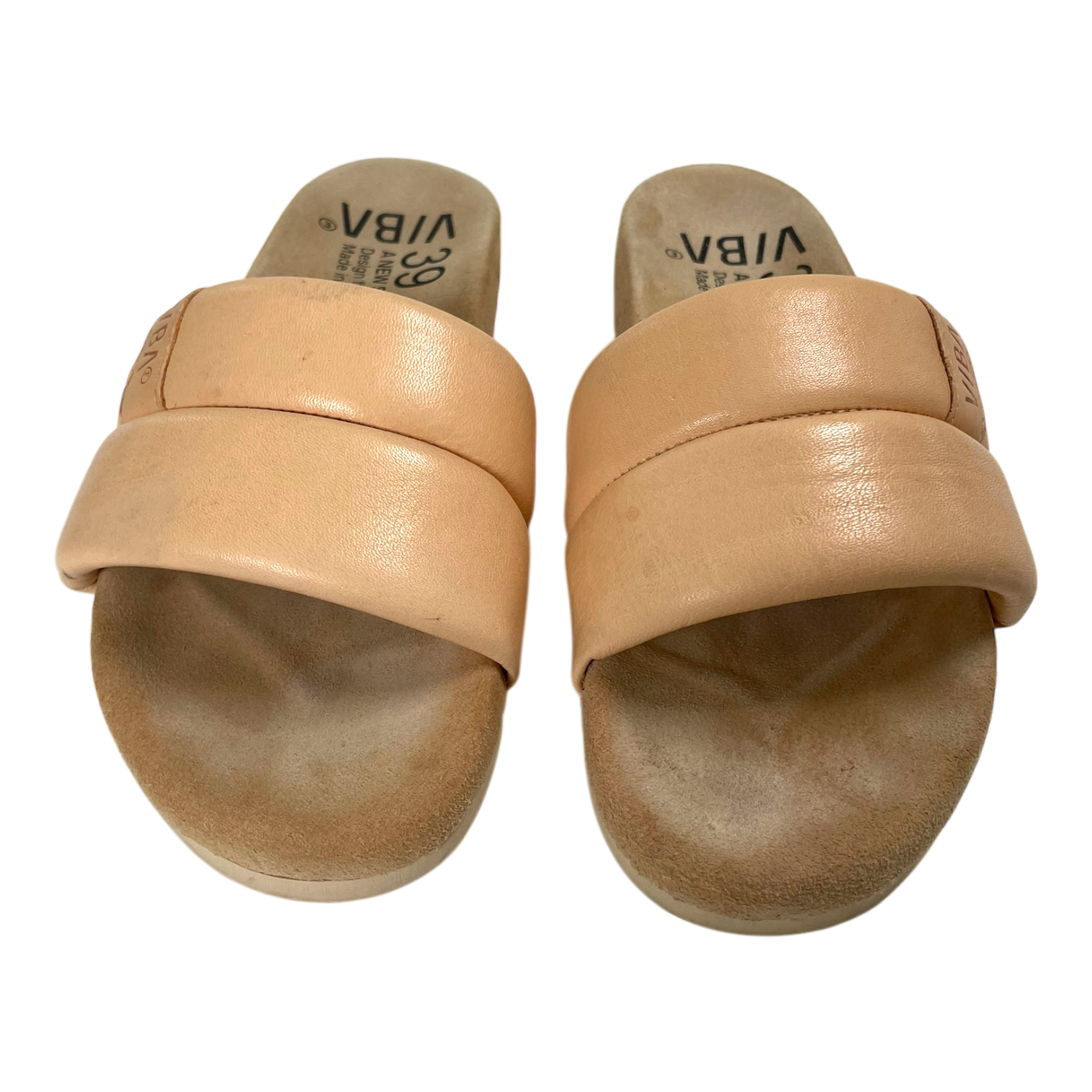 VIBAe Porto leather sandals, desert nude | 39