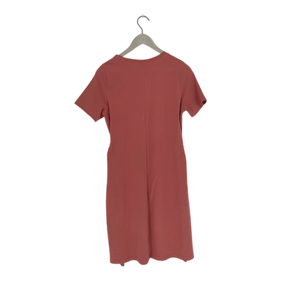 Kaiko t-shirt belted dress, salmon | woman S