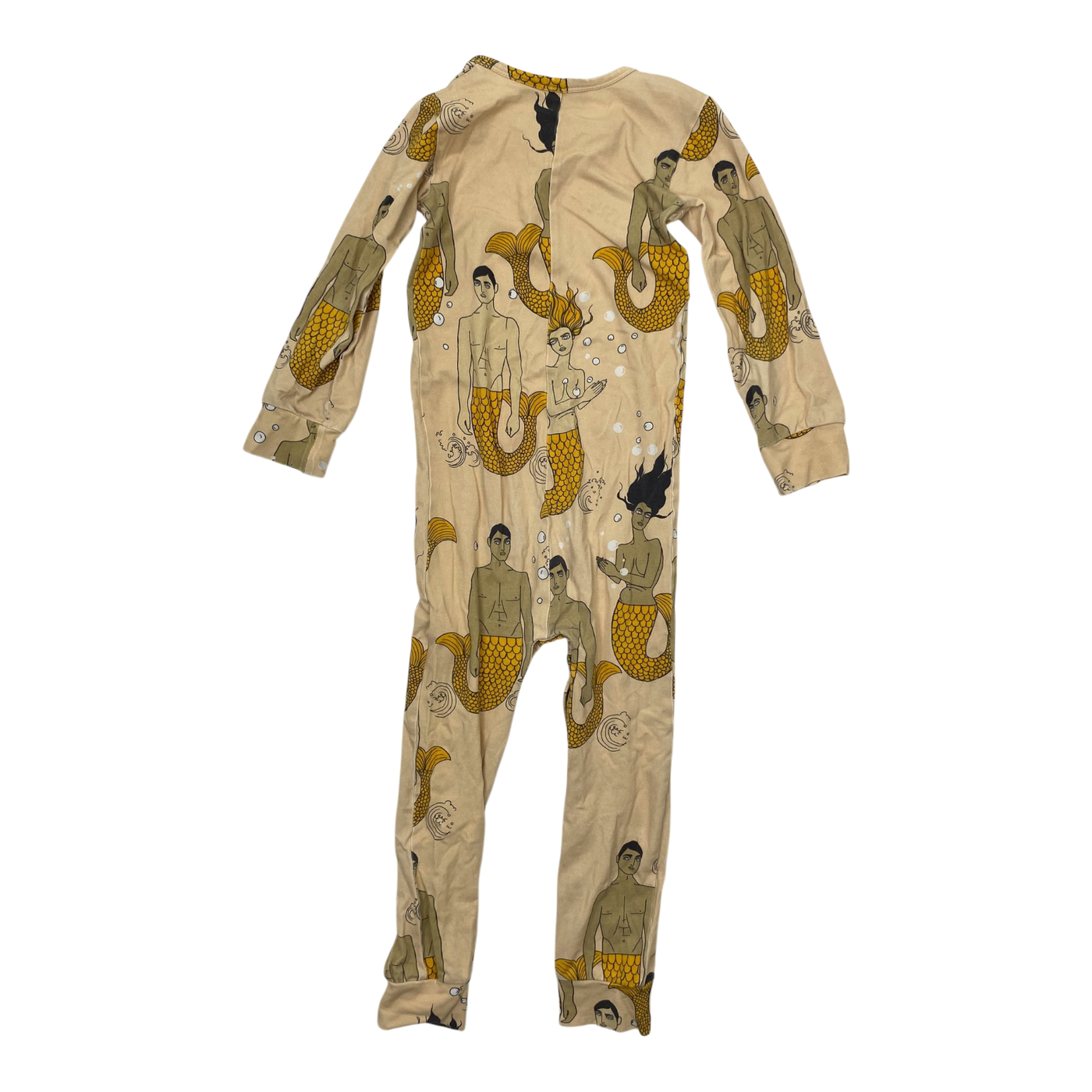 Mini Rodini tricot jumpsuit, mermaids | 92/98cm