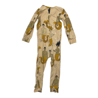Mini Rodini tricot jumpsuit, mermaids | 92/98cm