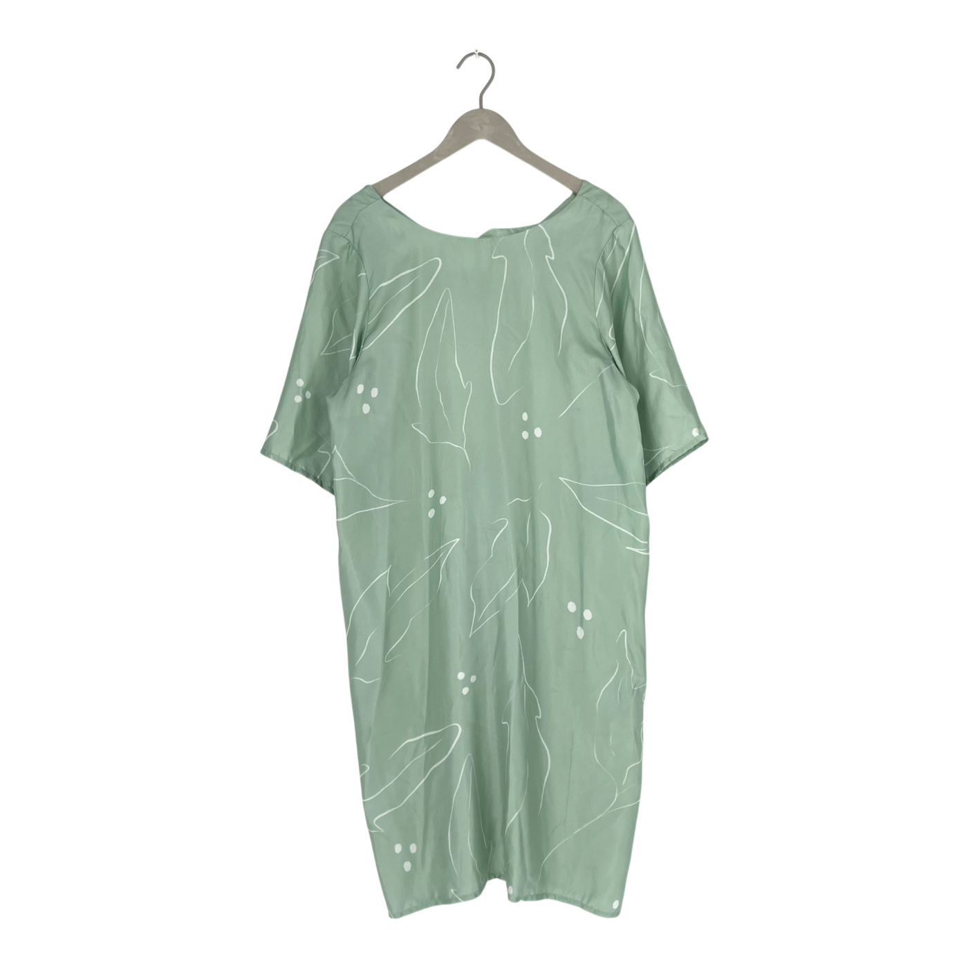 Uhana delight silk dress, pistachio | woman L