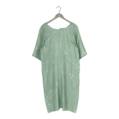 Uhana delight silk dress, pistachio | woman L