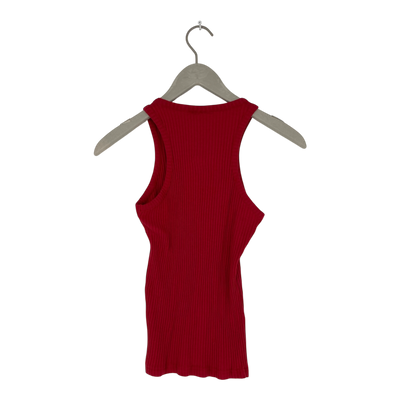 Toive rib top, red | woman XS