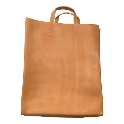 Harold's Bags kraud leather paperbag, caramel
