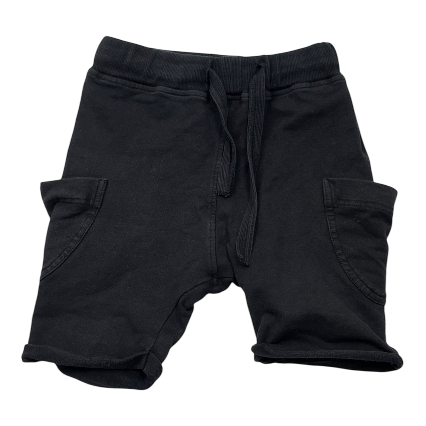 Metsola sweatshorts, black | 86/92cm