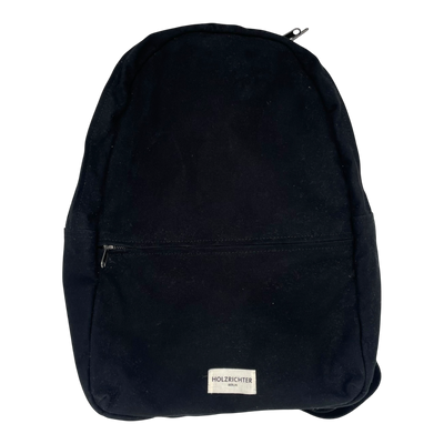 Holzrichter canvas backpack, black