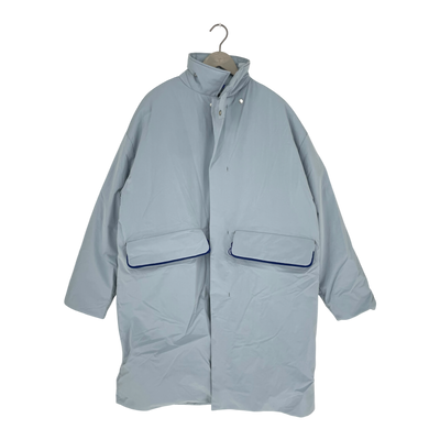Embassy of Bricks and Logs blyn trench jacket, light blue | woman L