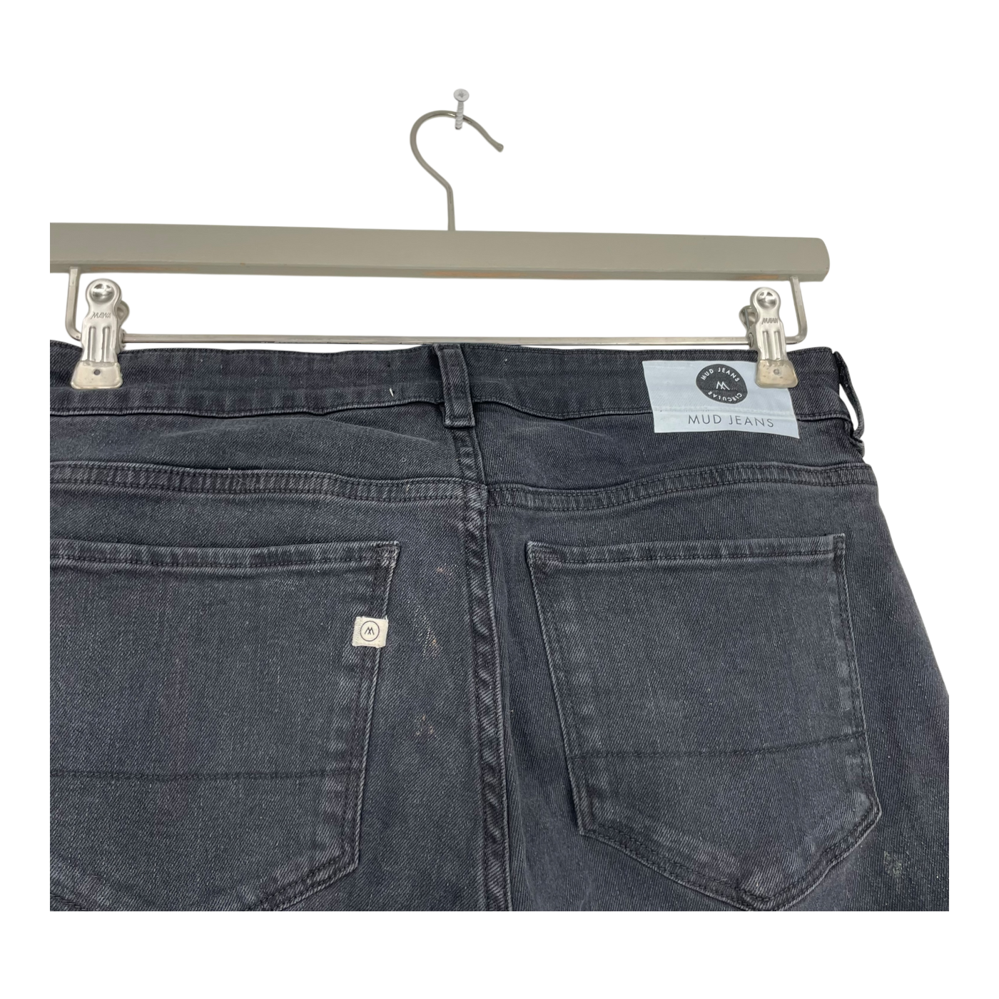 Mud Jeans skinny Skyler jeans, authentic black | woman 27/32