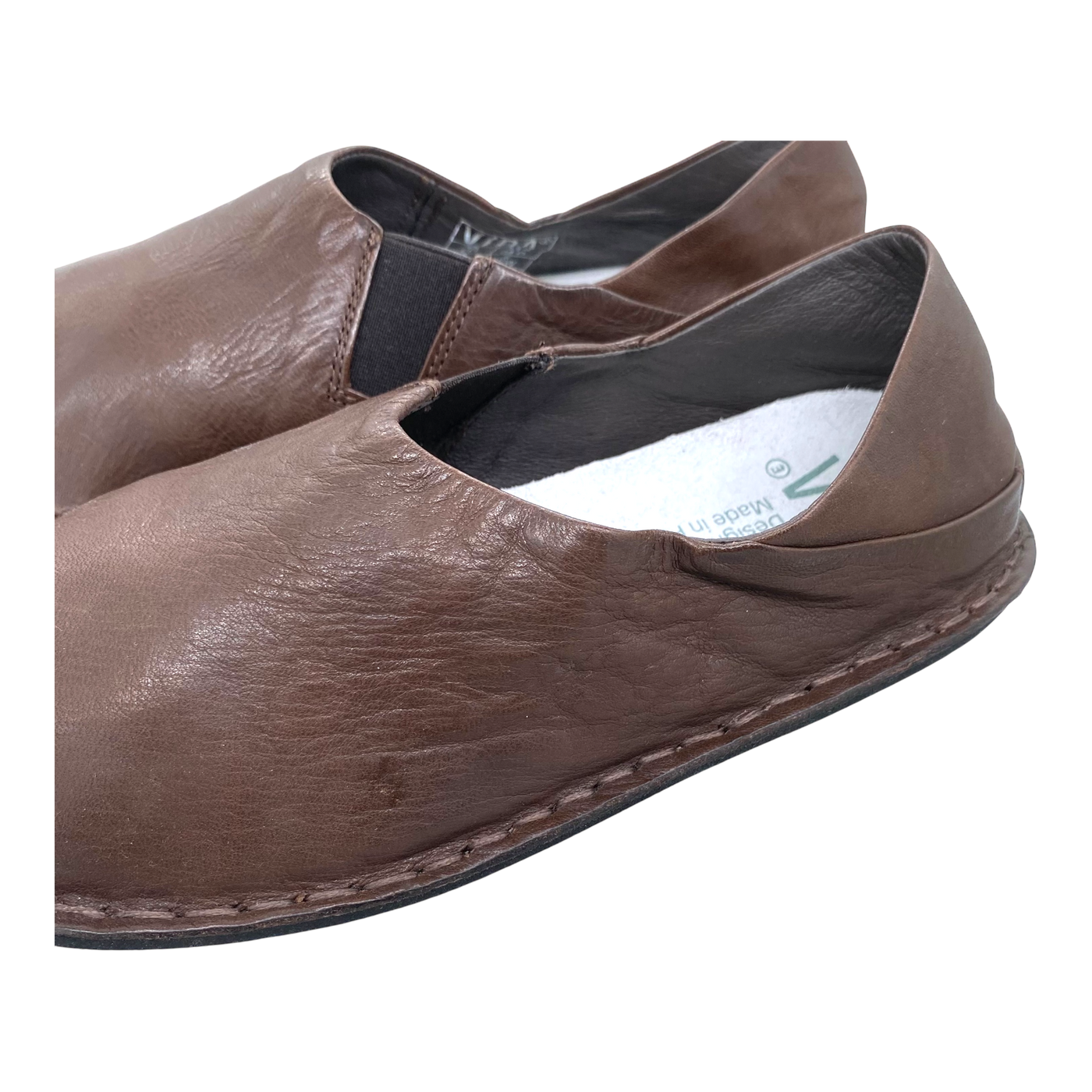 VIBAe Zuma leather shoes, cocoa brown | 38