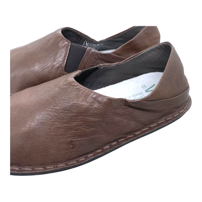 VIBAe Zuma leather shoes, cocoa brown | 38