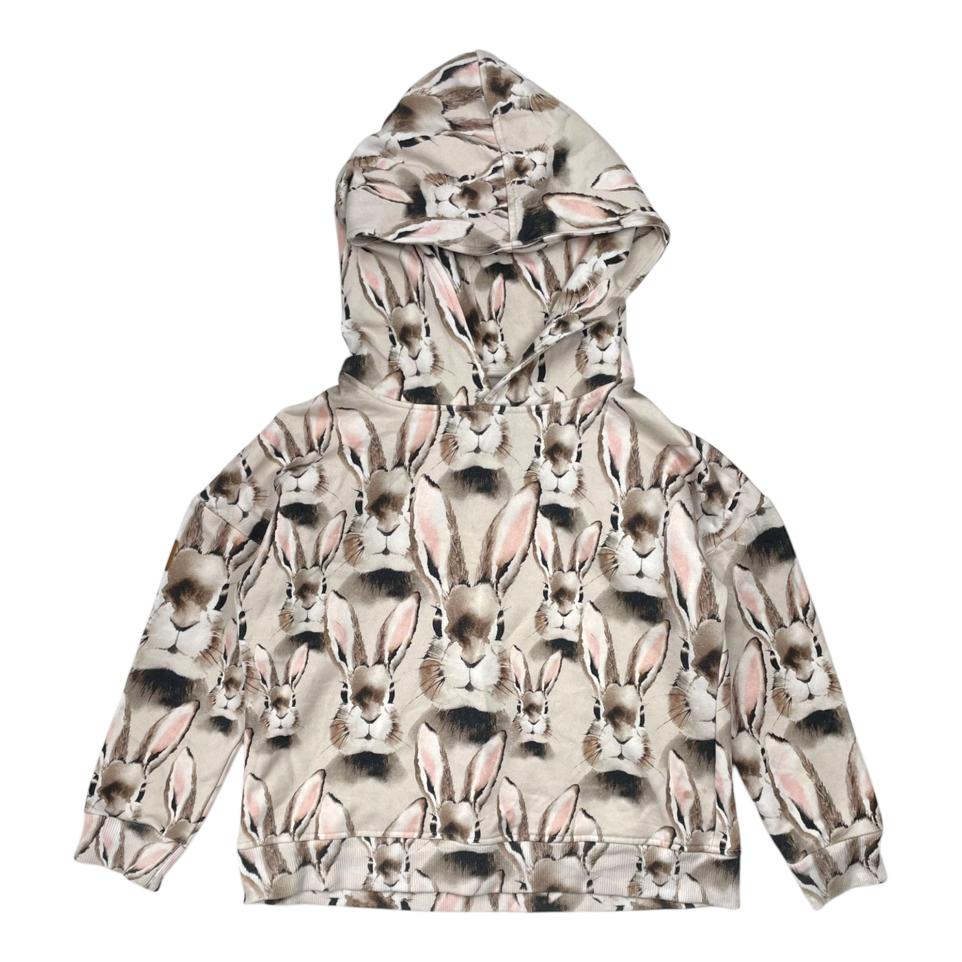 Metsola sweat hoodie, bunny | 110/116cm