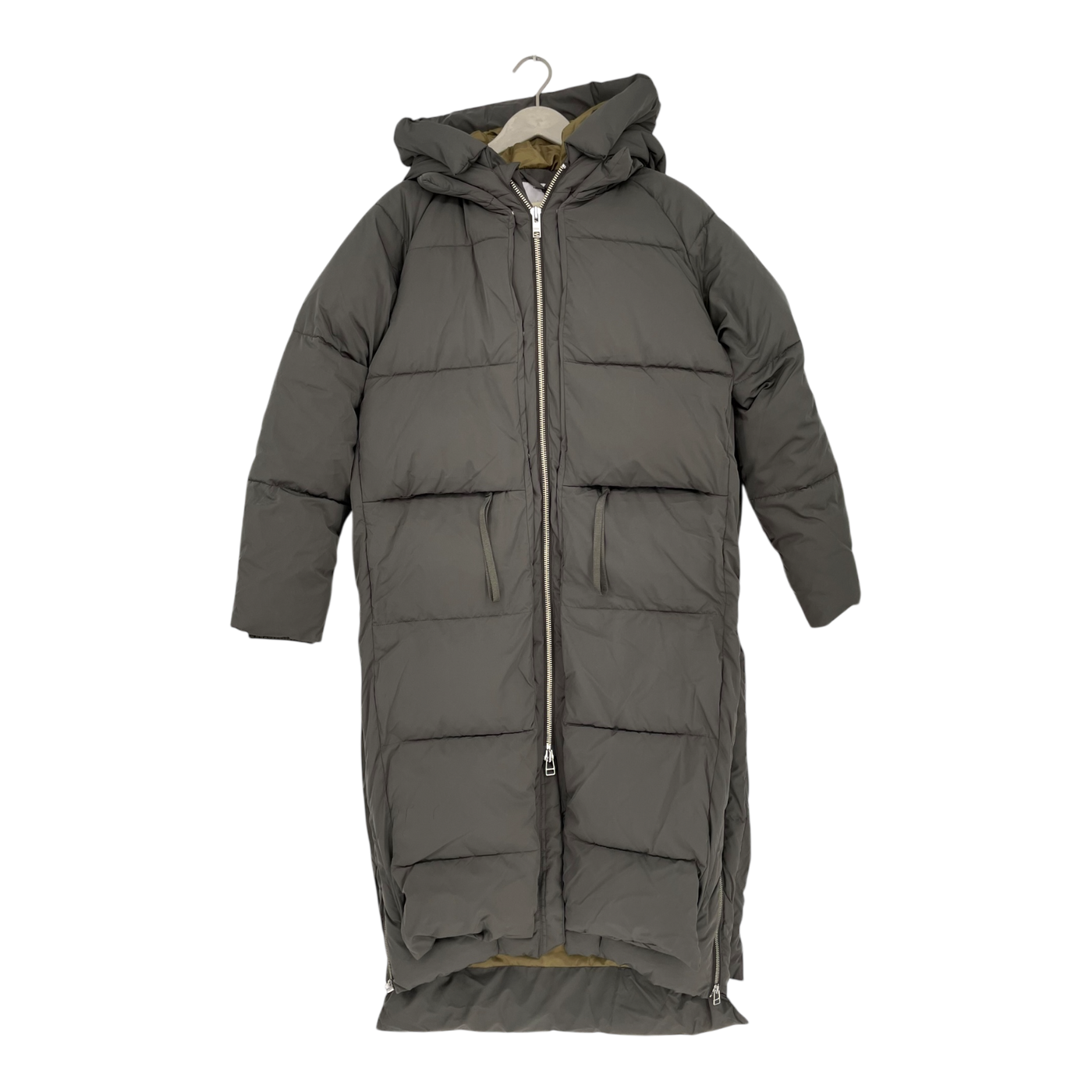 Embassy of Bricks and Logs lourdes puffer jacket, grey | unisex S