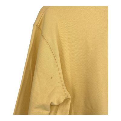 Makia pocket sweatshirt, amber | unisex M