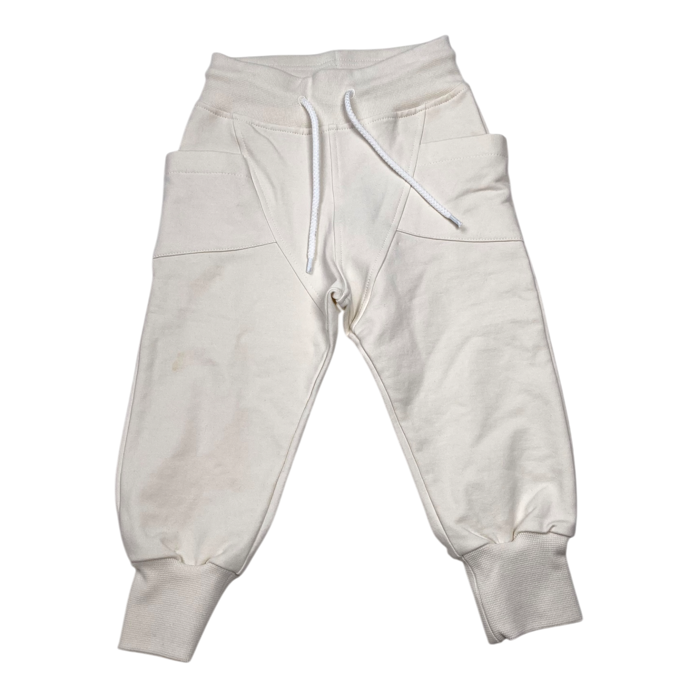 Gugguu sweatpants, white | 86cm