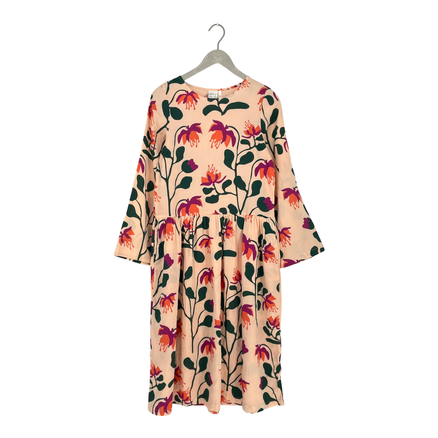 Mainio muslin dress, flowers | woman XS