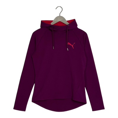 Puma hoodie, fuschia | woman S