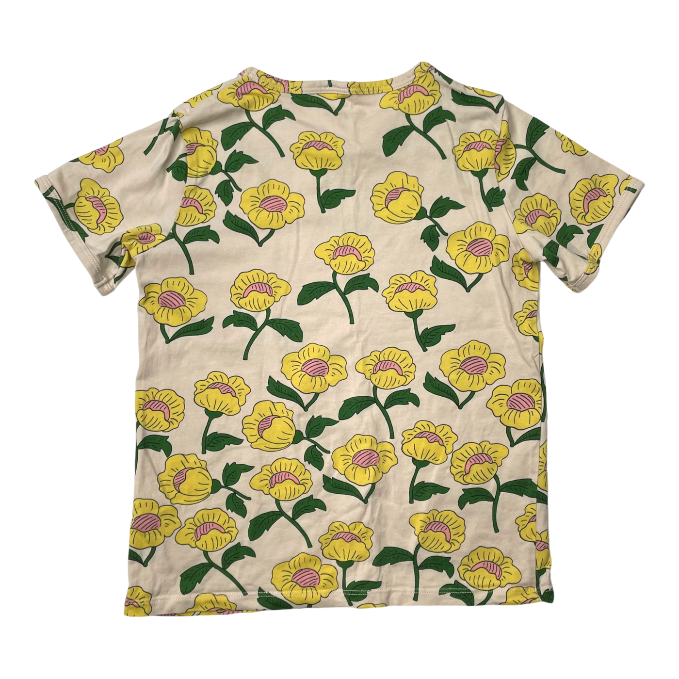 Mini Rodini t-shirt, flowers | 128/134cm