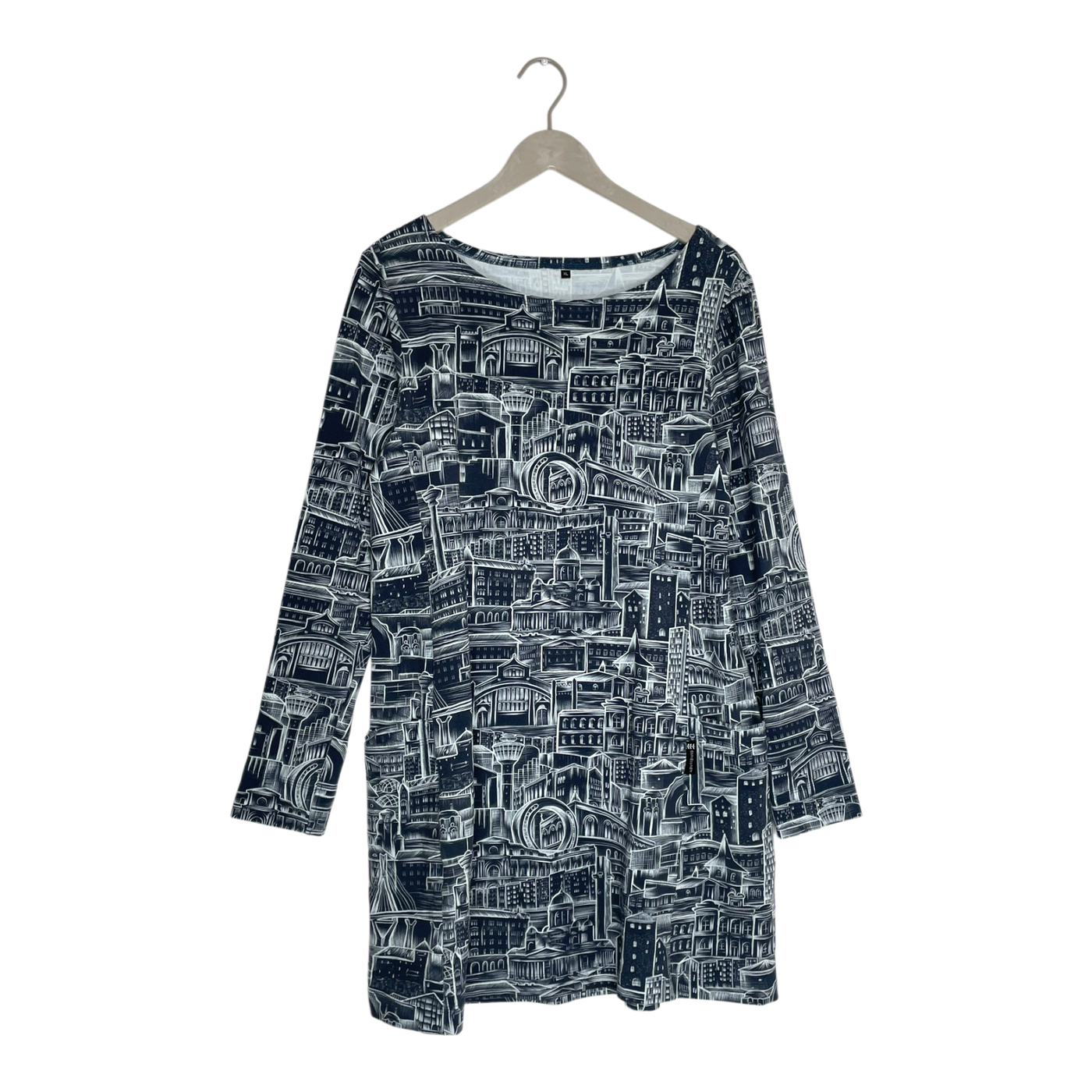 Ommellinen lea tunic, dark grey | woman XL