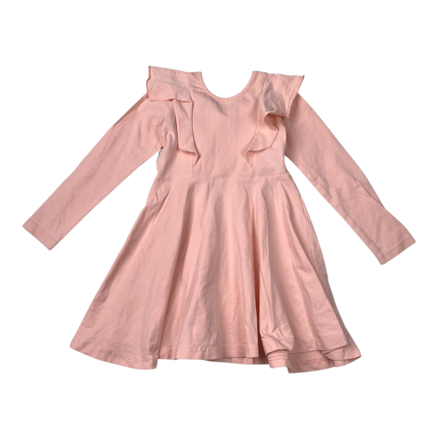 Gugguu frilla dress, pink | 98cm