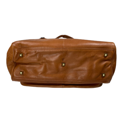 Harold's Bags oconi ‭travel bag, caramel