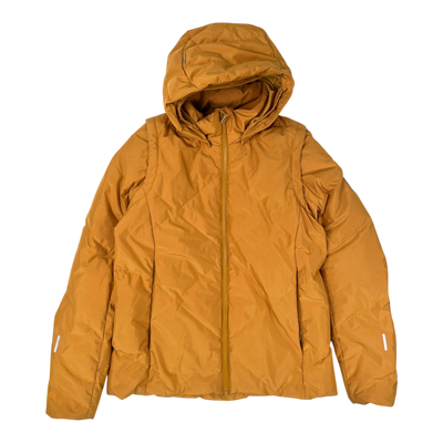 Reima paahto down jacket, golden yellow | 164cm