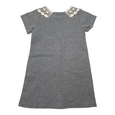 Lumoan sweat dress, grey | 122/128cm