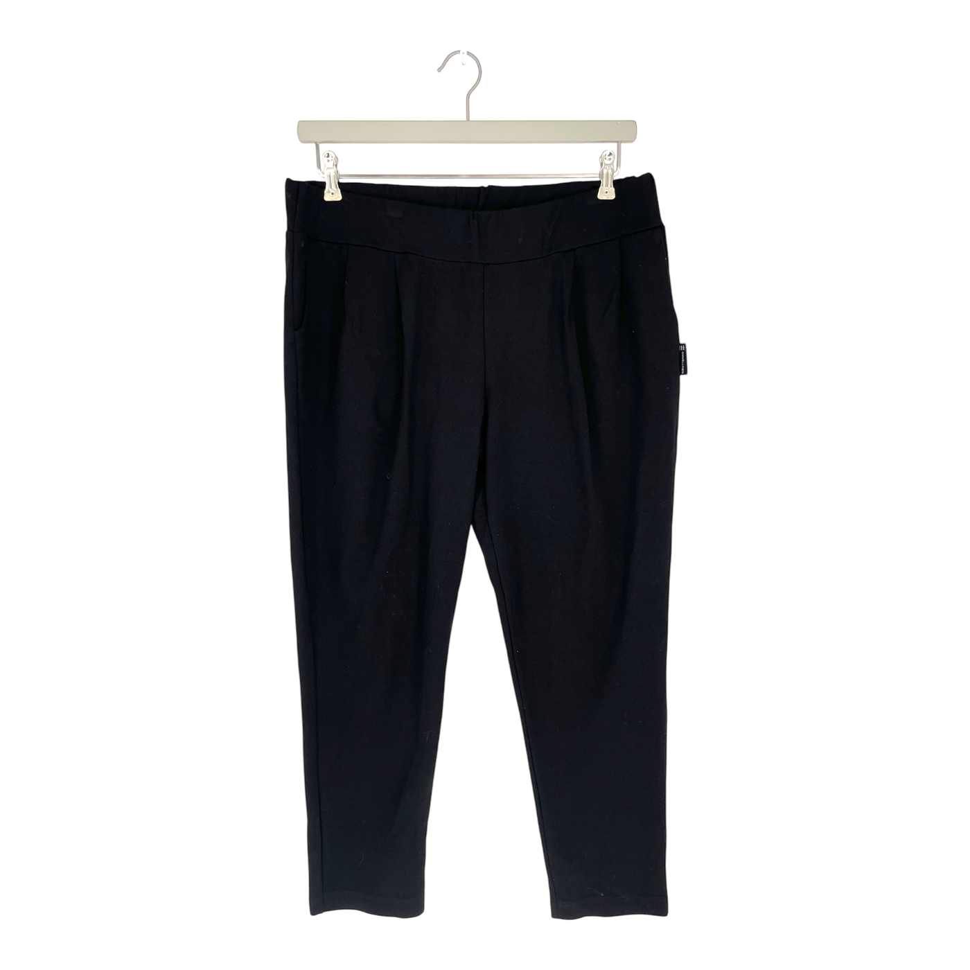 Ommellinen laskos pants, black | woman XL