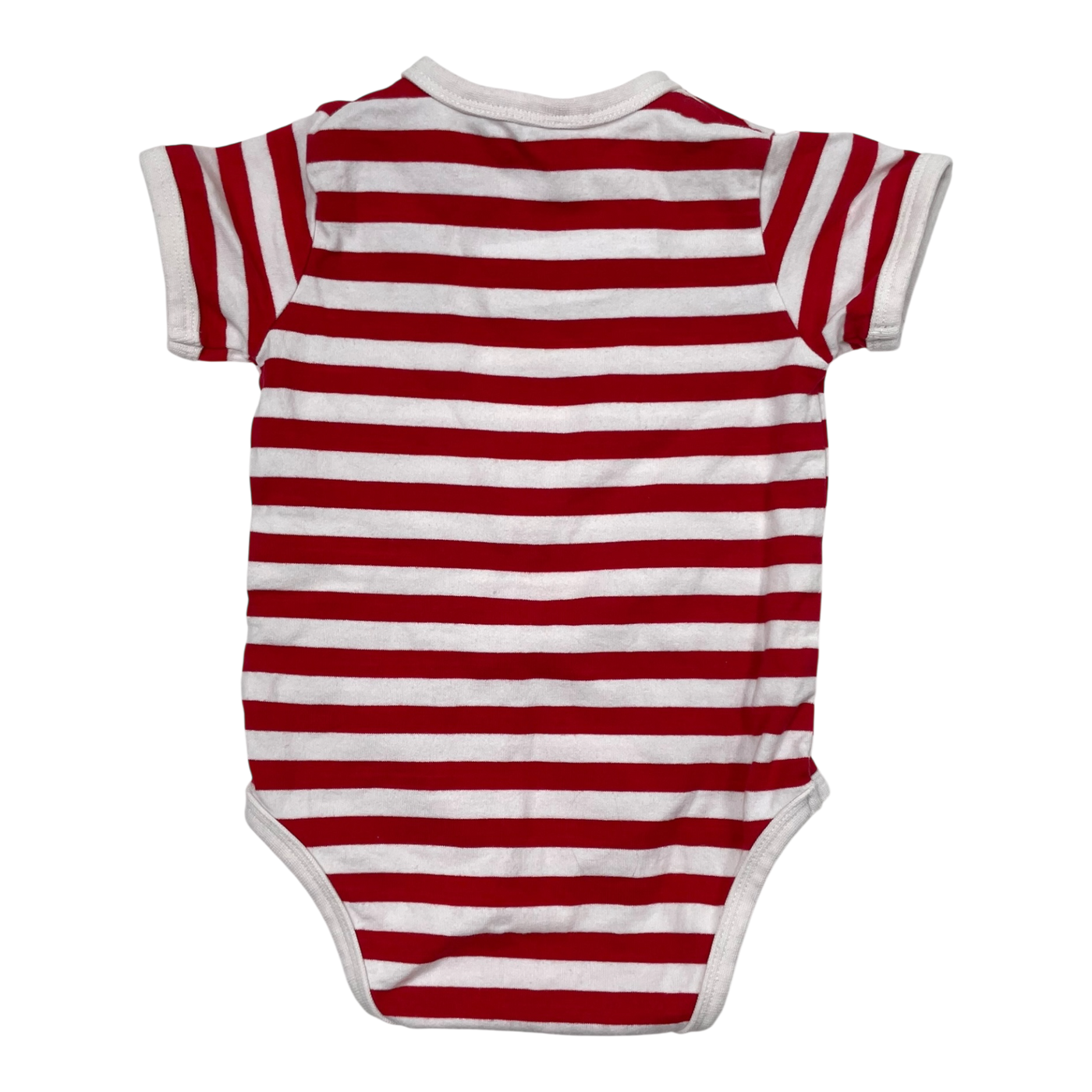 Marimekko stripe body, red/white | 74cm
