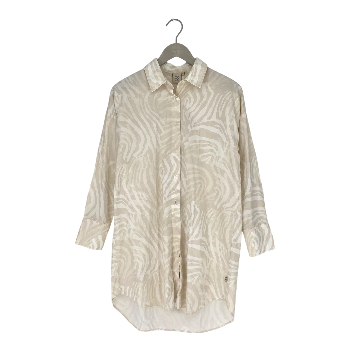 Kaiko long shirt, zebra | woman XS