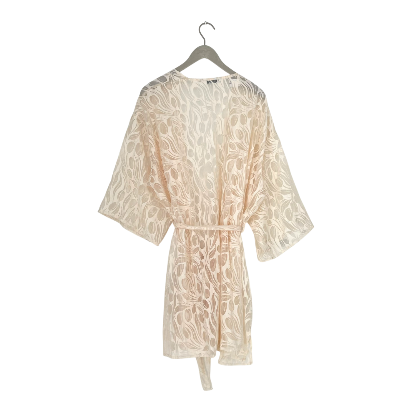 Uhana kimono dress, light peach | woman XL/2XL