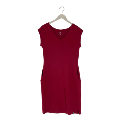 North Outdoor ros merino dress, ruby | woman S