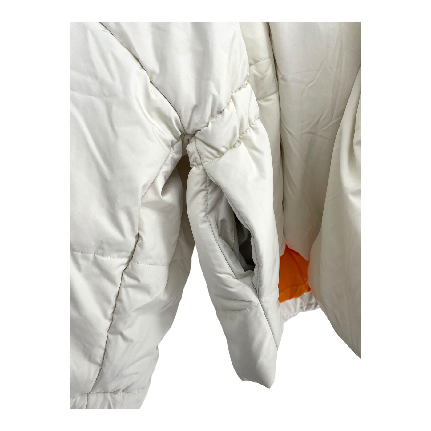 Embassy of Bricks and Logs chiba puffer coat, white | woman S