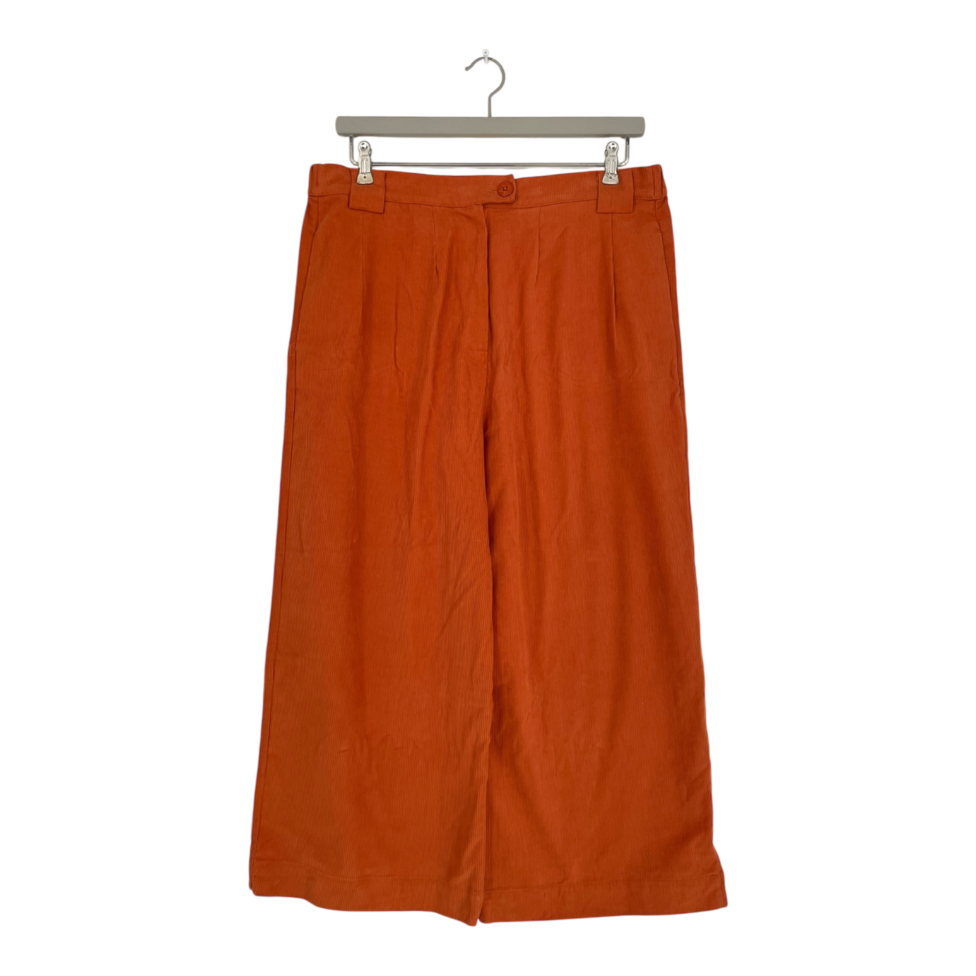 Aarre cordy corduroy pants, orange | woman XXL