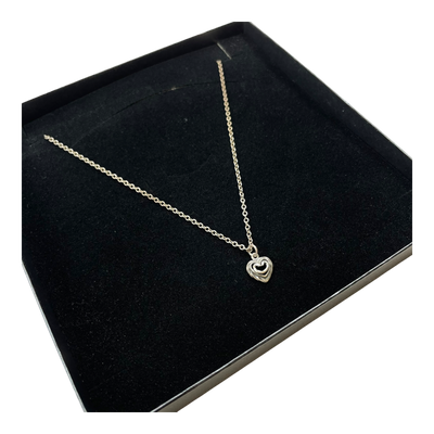 Kalevala Koru talon sydän necklace, silver