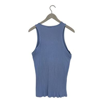 Riva Clothing rib tank, light blue | woman 2XL