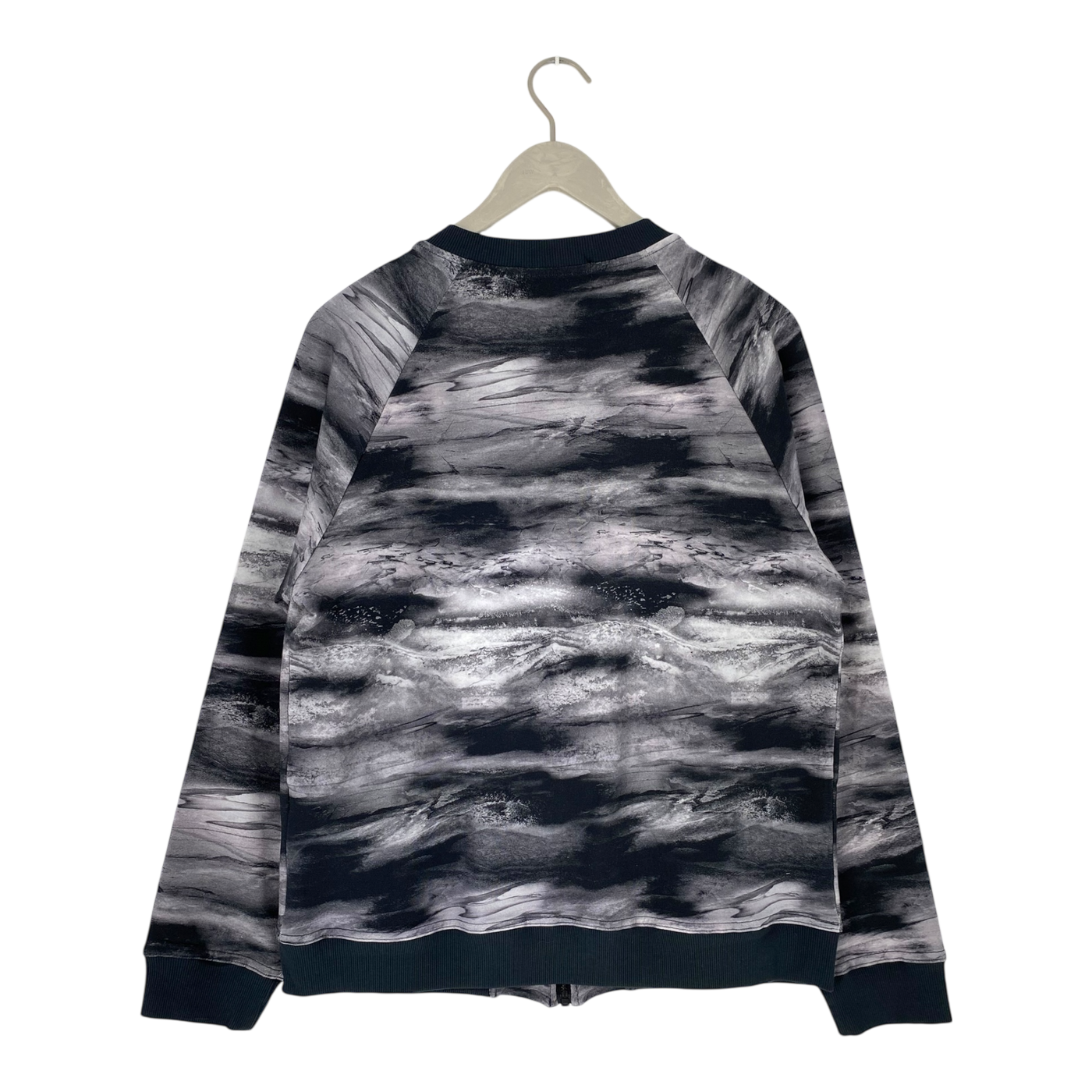 Uhana sweat jacket, storm | woman XL