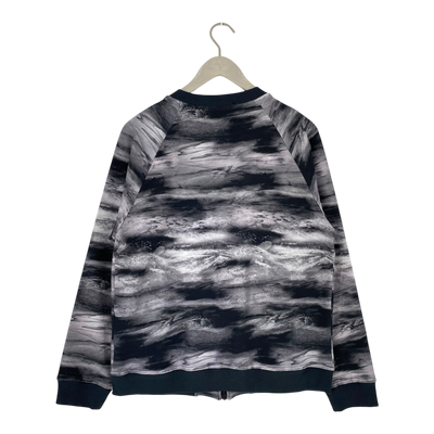 Uhana sweat jacket, storm | woman XL