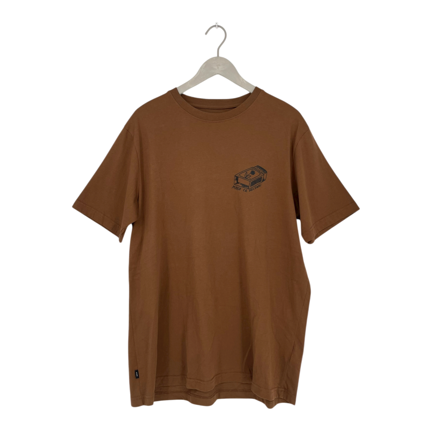Makia t-shirt, brown | unisex XL