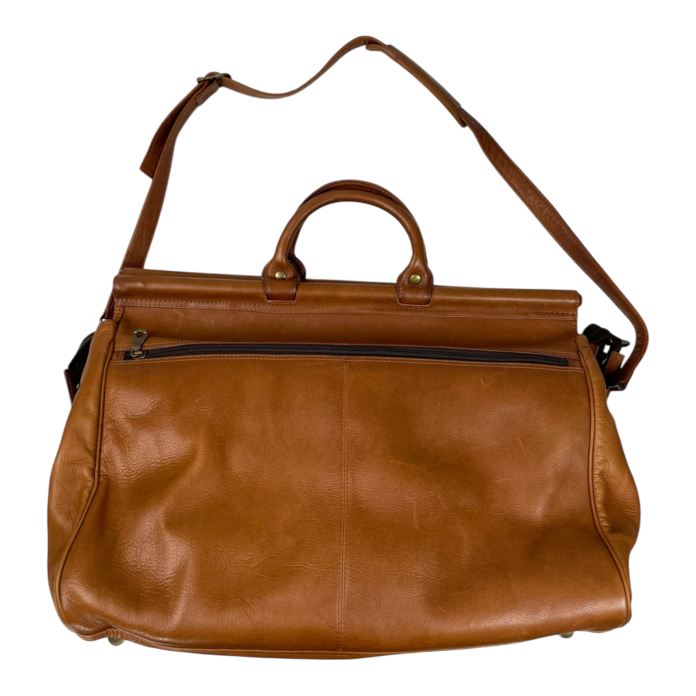 Harold's Bags oconi ‭travel bag, caramel