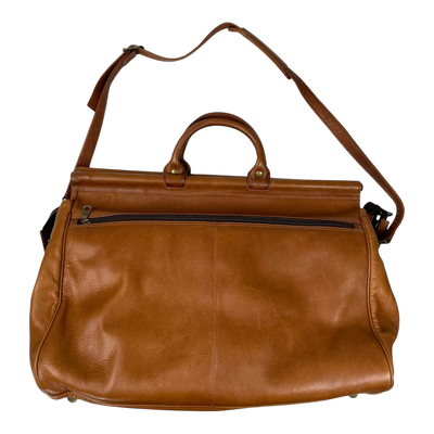 Harold's Bags oconi ‭travel bag, caramel