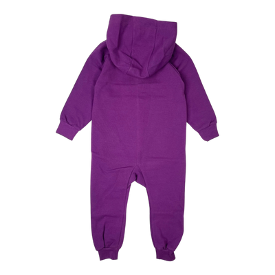 Kivat cotton tricot overall, purple | 100cm